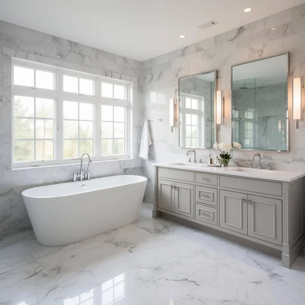 Whole home remodel bathroom in New Orleans