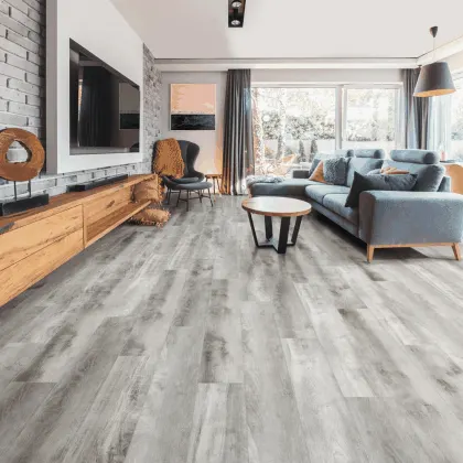 Luxury vinyl plank flooring installation in Kenner, LA
